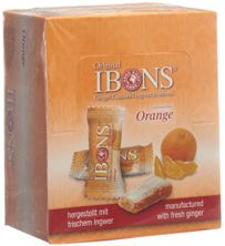 IBONS Ingwer Bonbon Display Orange 12x60g, Hauptbild