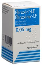 Eltroxine LF cpr 0.05 mg bte 100 pce, image principale