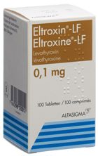 Eltroxine LF cpr 0.1 mg bte 100 pce, image principale