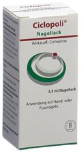 Ciclopoli Nagellack 8 % Fl 3.3 ml, Hauptbild