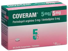 Coveramcpr 5/5 mg bte 90 pce, image principale
