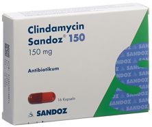 Clindamycin Sandoz Kaps 150 mg 16 Stk, Hauptbild