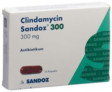 Clindamycin Sandoz Kaps 300 mg 16 Stk, Hauptbild
