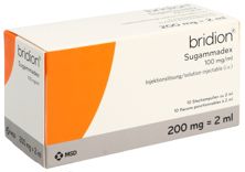 Bridion Inj Lös 200 mg/2ml 10 Durchstf 2 ml, Hauptbild