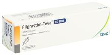 Filgrastim Teva 30 Mio E/0.5ml Fertspr 0.5 ml, Hauptbild