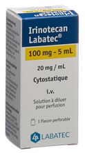 Irinotecan Labatec 100 mg/5ml Durchstf 5 ml, Hauptbild