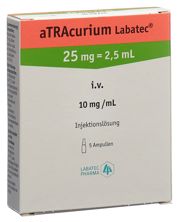Atracurium Labatec 25 mg/2.5ml 5 Amp 2.5 ml, Hauptbild