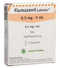 Flumazénil Labatec 0.5 mg/5ml 5 amp 5 ml, image principale
