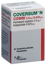 Coversum N Combi Filmtabl 2.5/0.625 mg 30 Stk, Hauptbild