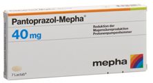 Pantoprazol Mepha Lactab 40 mg 7 pce, image principale