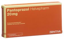 Pantoprazol Helvepharm Filmtabl 20 mg 15 Stk, Hauptbild