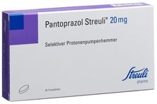 Pantoprazole Streuli cpr pell 20 mg 60 pce, image principale