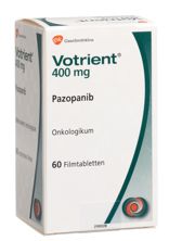 Votrient cpr pell 400 mg bte 60 pce, image principale