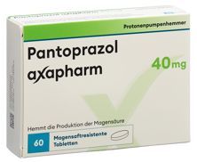 Pantoprazol axapharm Tabl 40 mg 60 Stk, Hauptbild