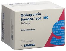 Gabapentin Sandoz eco Kaps 100 mg 100 Stk, Hauptbild