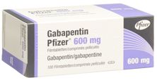 Gabapentin Pfizer Filmtabl 600 mg 100 Stk, Hauptbild
