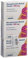 Mycophenolat-Mofetil Sandoz 500 mg 150 Stk, Hauptbild