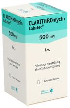 Clarithromycin Labatec 500 mg i.v. Durchstf 10 ml, Hauptbild