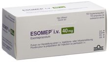 Esomep i.v. Trockensub 40 mg Amp 10 Stk, Hauptbild