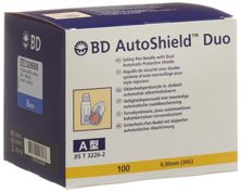 BD AutoShield Duo Sicherheitspennadel 8mm 100 Stk, Hauptbild