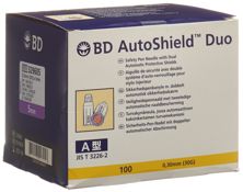BD AutoShield Duo aiguille sécurité 5mm 100 pce, image principale