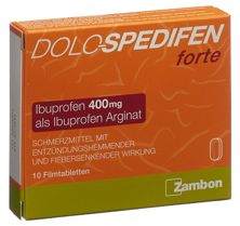 Dolo Spedifen forte cpr pell 400 mg 10 pce, image principale