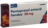 Pantoprazole antacid Sandoz cpr pell 20 mg 14 pce, image principale