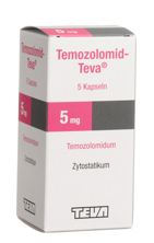 Temozolomid Teva Kaps 5 mg Fl 5 Stk, Hauptbild