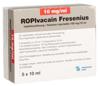 Ropivacain Fresenius 10 mg/ml 10ml amp 5 pce, image principale