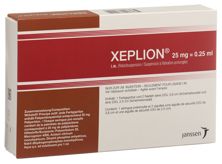 Xeplion Inj Susp 25 mg/0.25ml Fertspr 0.25 ml, Hauptbild