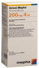 Amoxi Mepha gran 200 mg/4ml p susp s sucre 100 ml, image principale