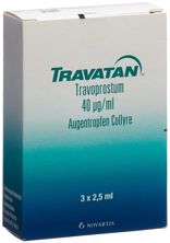 Travatan gtt opht 40 mcg/ml 3 fl 2.5 ml, image principale
