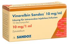 Vinorelbin Sandoz 10 mg/ml 10 Durchstf 1 ml, Hauptbild