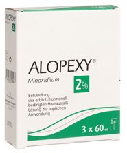 Alopexy Lös 2 % 3 Spr 60 ml, Hauptbild