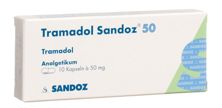Tramadol Sandoz Kaps 50 mg 10 Stk, Hauptbild
