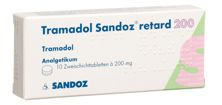 Tramadol Sandozcpr ret 200 mg 10 pce, image principale