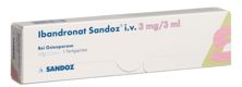 Ibandronat Sandoz Inj Lös 3 mg/3ml Fertspr 3 ml, Hauptbild