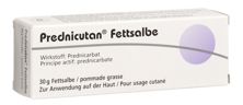 Prednicutan Fettsalbe 2.5 mg/g Tb 30 g, Hauptbild