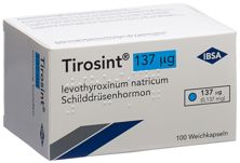 Tirosint caps moll 137 mcg 100 pce, image principale