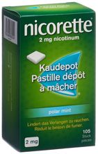 Nicorette Polar Mint Kaudepots 2 mg 105 Stk, Hauptbild
