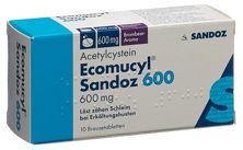 Ecomucyl Sandoz Brausetabl 600 mg Ds 10 Stk, Hauptbild