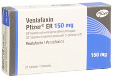 Venlafaxin Pfizer ER Ret Kaps 150 mg 28 Stk, Hauptbild