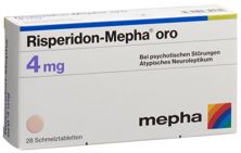 Risperidon Mepha oro cpr orodisp 4 mg 28 pce, image principale