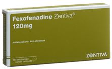 Fexofenadine Zentiva Filmtabl 120 mg 10 Stk, Hauptbild
