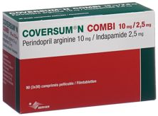 Coversum N Combi Filmtabl 10/2.5 mg Ds 90 Stk, Hauptbild