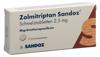 Zolmitriptan Sandoz cpr orodisp 2.5 mg 12 pce, image principale