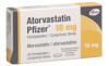 Atorvastatin Pfizer cpr pell 10 mg 30 pce, image principale