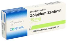 Zolpidem Zentiva cpr pell 10 mg 30 pce, image principale
