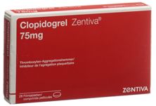 Clopidogrel Zentiva cpr pell 75 mg 28 pce, image principale