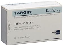 Targin Ret Tabl 5 mg/2.5 mg 60 Stk, Hauptbild